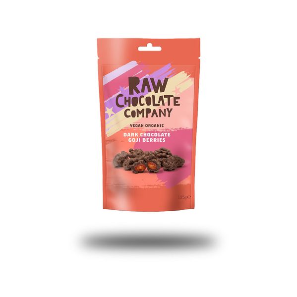 Goji-Beeren mit dunkler Schokolade 125g - MHD: 30.06.23