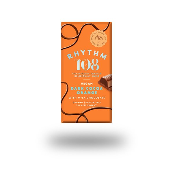 Dark Cocoa Orange Bar 100g